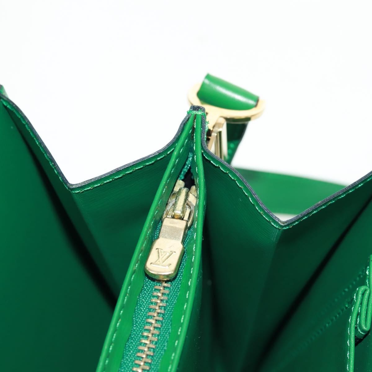 Louis Vuitton Capucines Shoulder Bag Epi Leather Green Leather Shoulder Bag Bag (Pre-Owned)