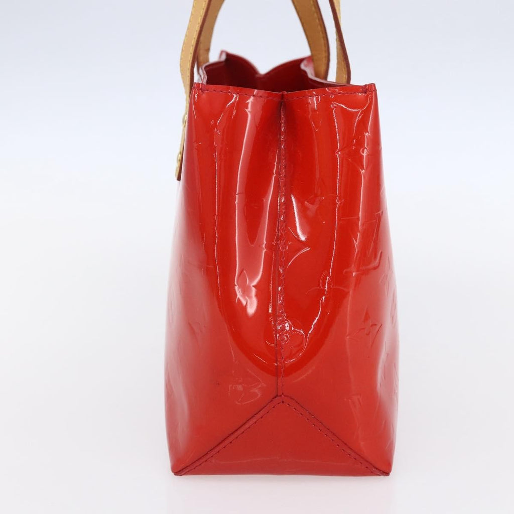 Louis Vuitton Reade Handbag Monogram Vernis Red Patent_Leather Handbag (Pre-Owned)