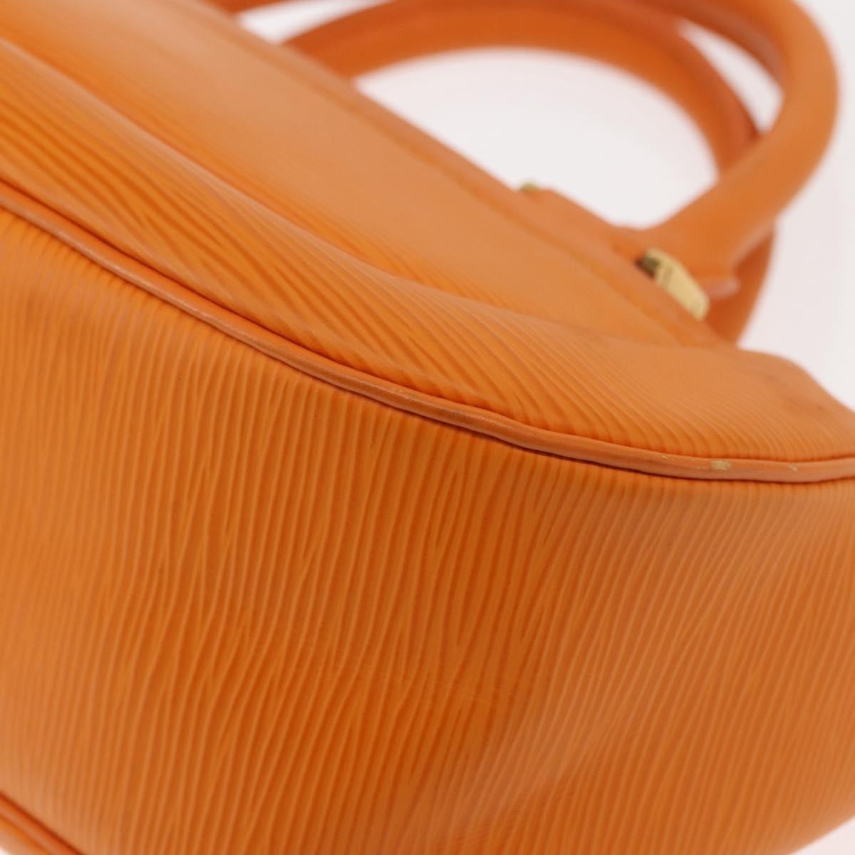 Louis Vuitton Danura Handbag Epi Orange Leather Handbag (Pre-Owned)
