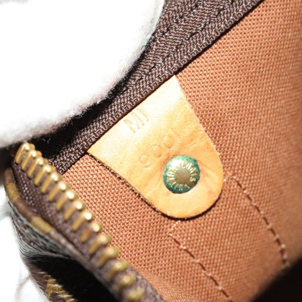 Louis Vuitton Keepall Bag Monogram Canvas Brown Canvas Travel Bag Bag (Pre-Owned)