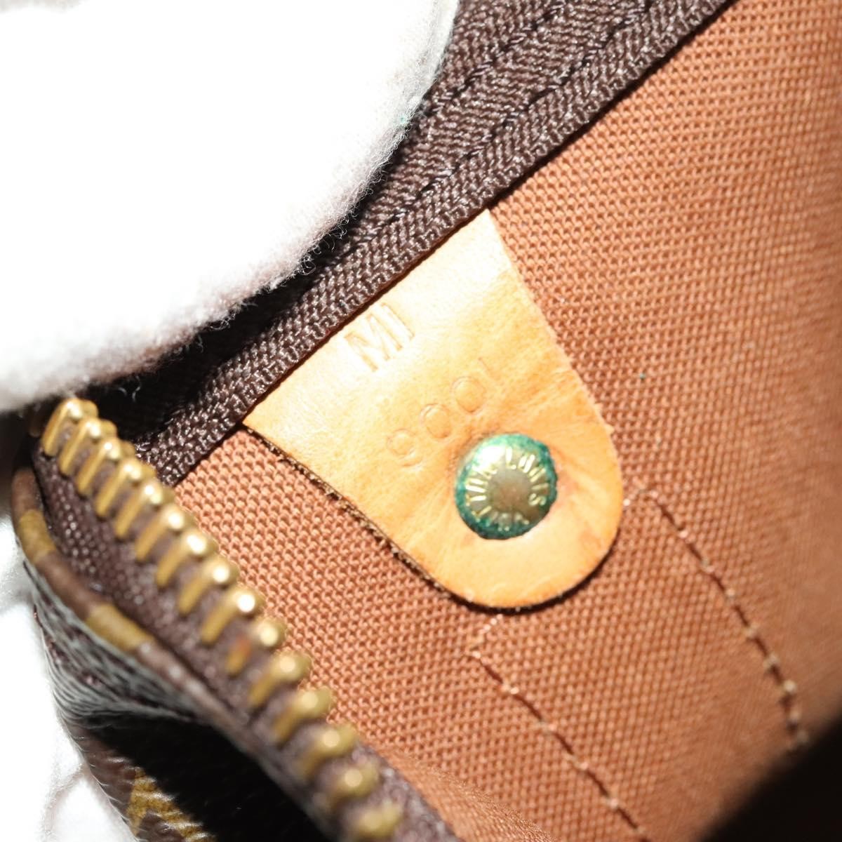 Louis Vuitton Keepall Bag Monogram Canvas Brown Canvas Travel Bag Bag (Pre-Owned)