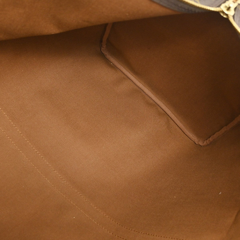 Louis Vuitton Keepall Bag Monogram Canvas Brown Canvas Travel Bag Bag (Pre-Owned)