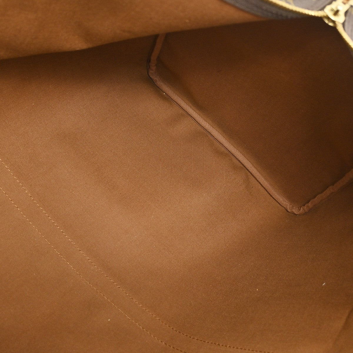 Louis Vuitton Keepall Bag Monogram Canvas Brown Canvas Travel Bag Bag (Pre-Owned)