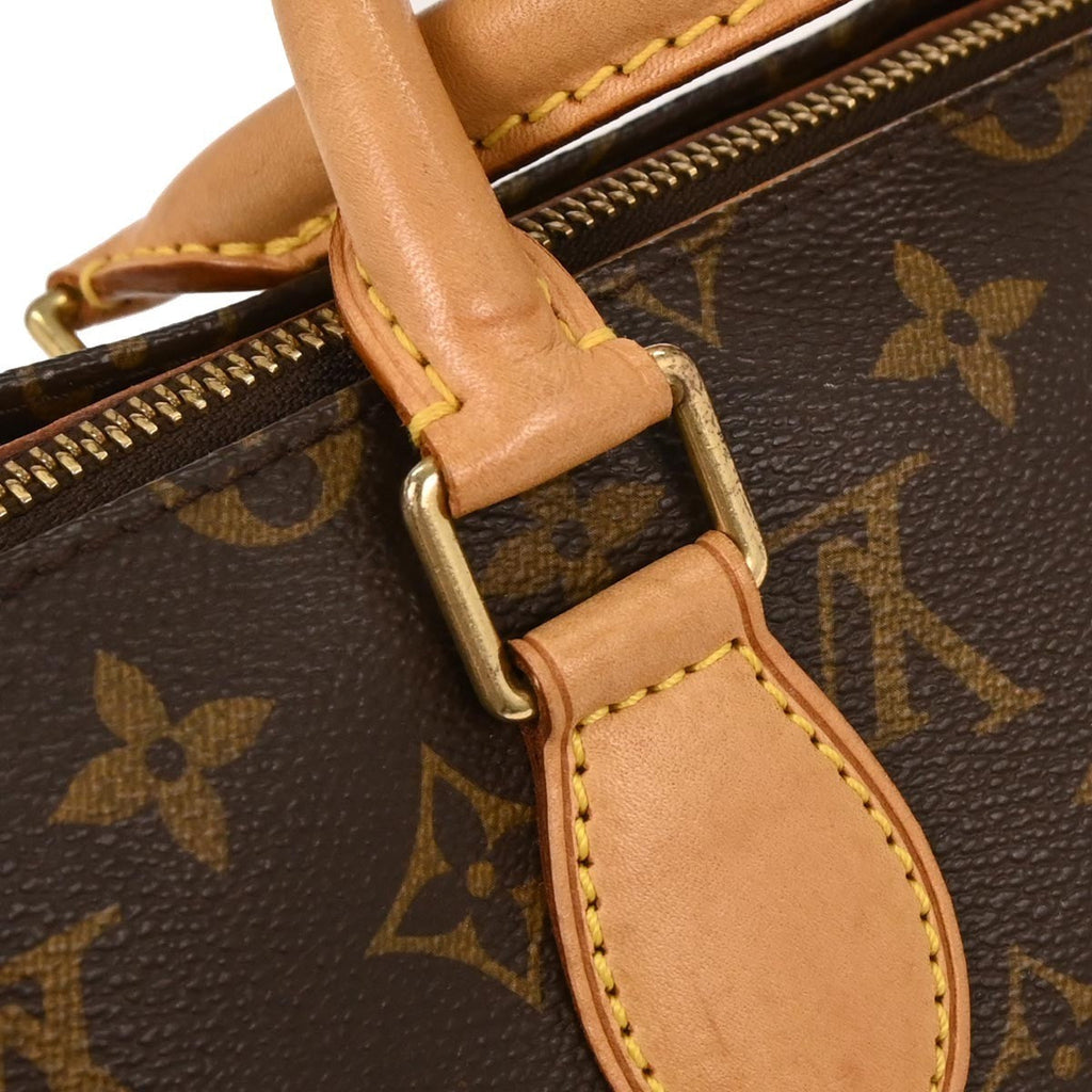 Louis Vuitton Popincourt Handle Bag Monogram Canvas Brown Canvas Handbag (Pre-Owned)