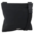 Prada Flat Messenger Bag Tessuto Black Nylon Shoulder Bag Bag (Pre-Owned)