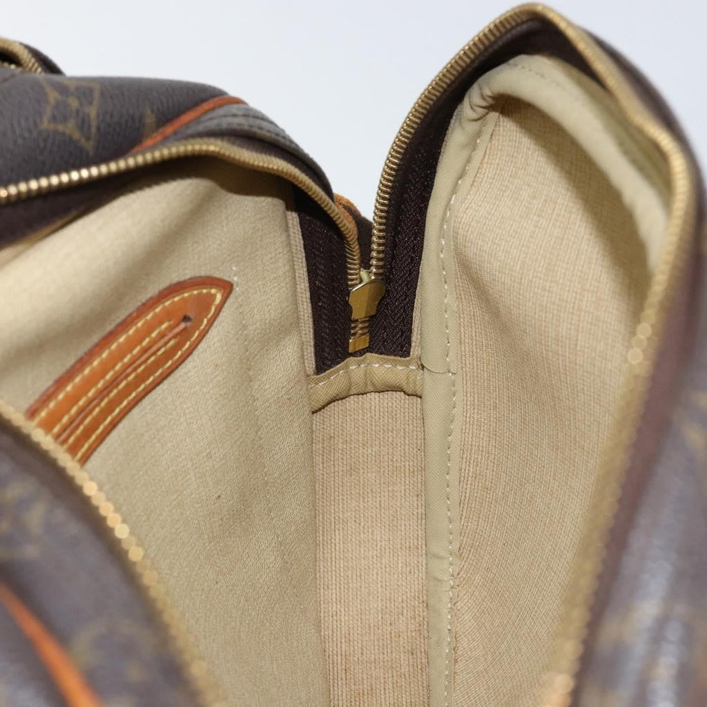 Louis Vuitton Reporter Bag Monogram Canvas Brown Canvas Shoulder Bag Bag (Pre-Owned)