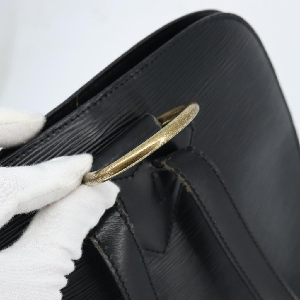 Louis Vuitton Gobelins Backpack Epi Leather Black Leather Backpack Bag (Pre-Owned)