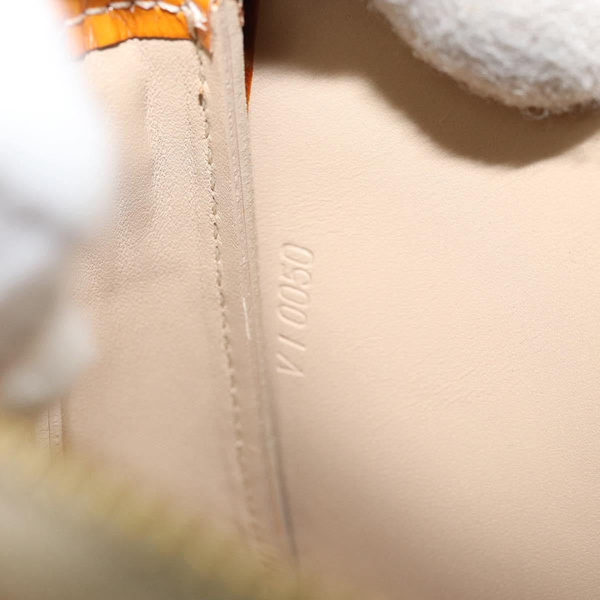 Louis Vuitton Lexington Pochette Patent Leather Beige Patent_Leather Clutche & Pouche Bag (Pre-Owned)