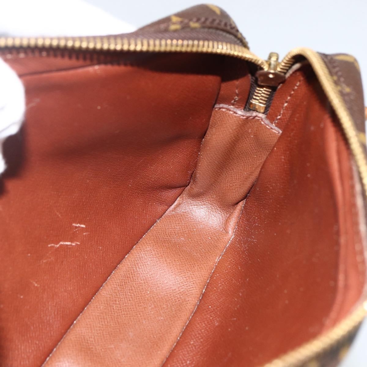 Louis Vuitton Pochette Marly Bandouliere Bag Monogram Canvas Brown Canvas Shoulder Bag Bag (Pre-Owned)