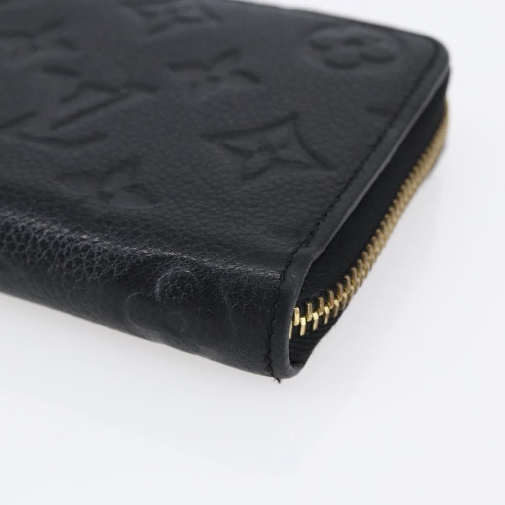 Louis Vuitton Portefeuille Zippy Monogramme Empreinte Monogramme Empreinte Black Leather Wallets Accessory (Pre-Owned)