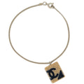 Chanel Vintage Rue Cambon Chain Charm Bracelet Metal Gold Gold_Plated Bracelet Jewelry (Pre-Owned)