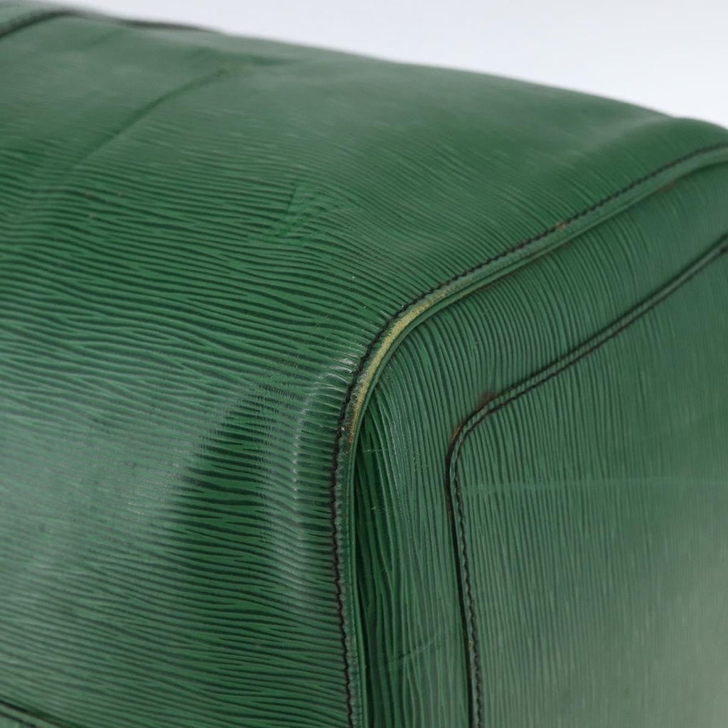 Louis Vuitton Keepall Bag Epi Leather Green Epi Leather Travel Bag Bag (Pre-Owned)