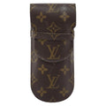 Louis Vuitton Etui À Stylo Canvas Brown Canvas Clutche & Pouche Bag (Pre-Owned)