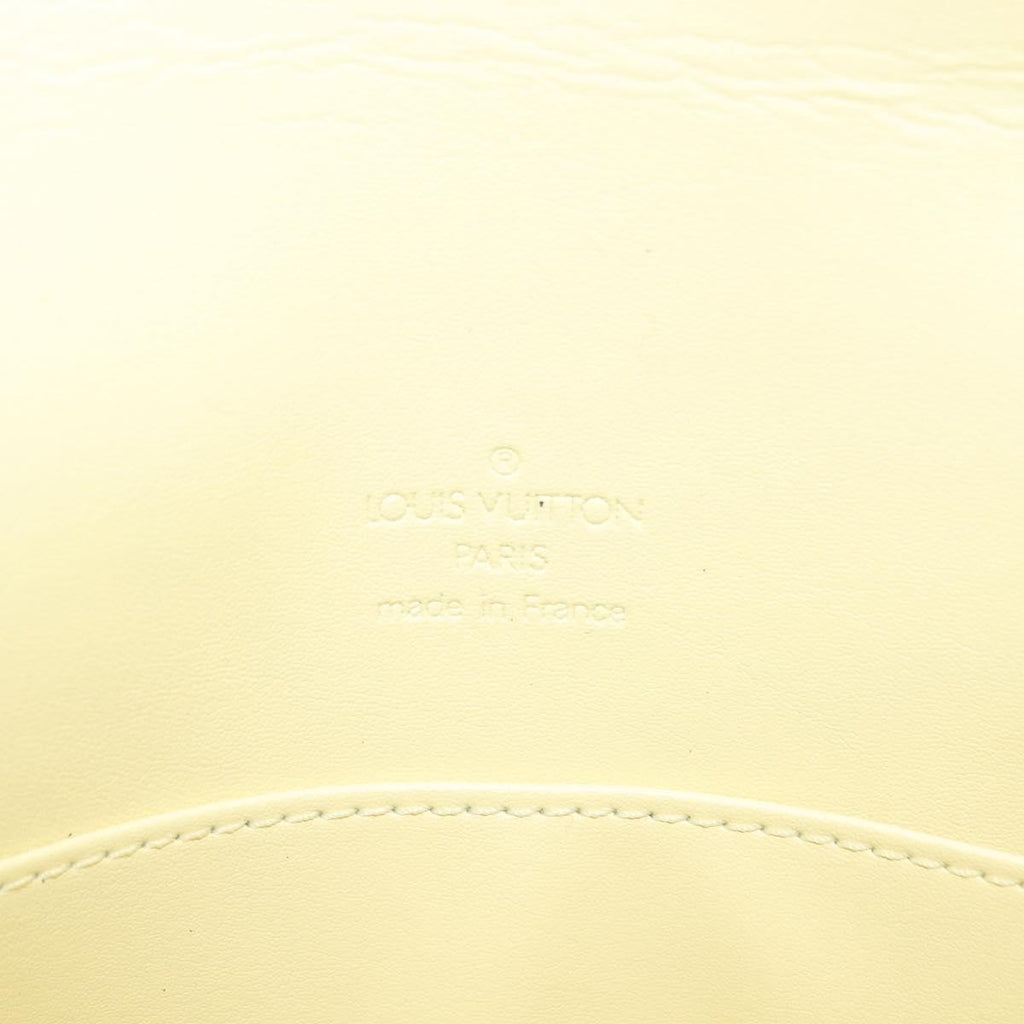 Louis Vuitton Thompson Street Handbag Monogram Vernis Yellow Patent_Leather Shoulder Bag Bag (Pre-Owned)