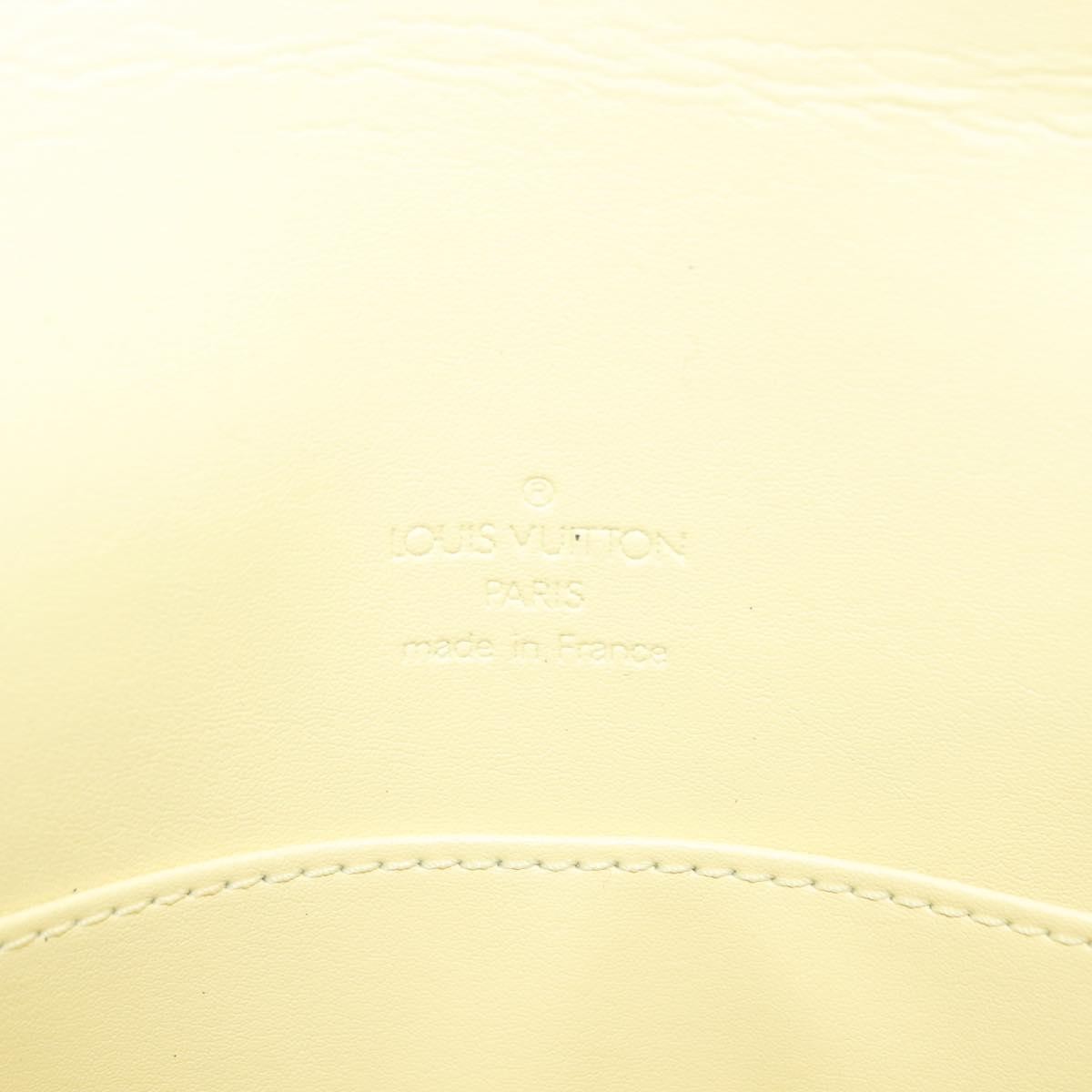 Louis Vuitton Thompson Street Handbag Monogram Vernis Yellow Patent_Leather Shoulder Bag Bag (Pre-Owned)
