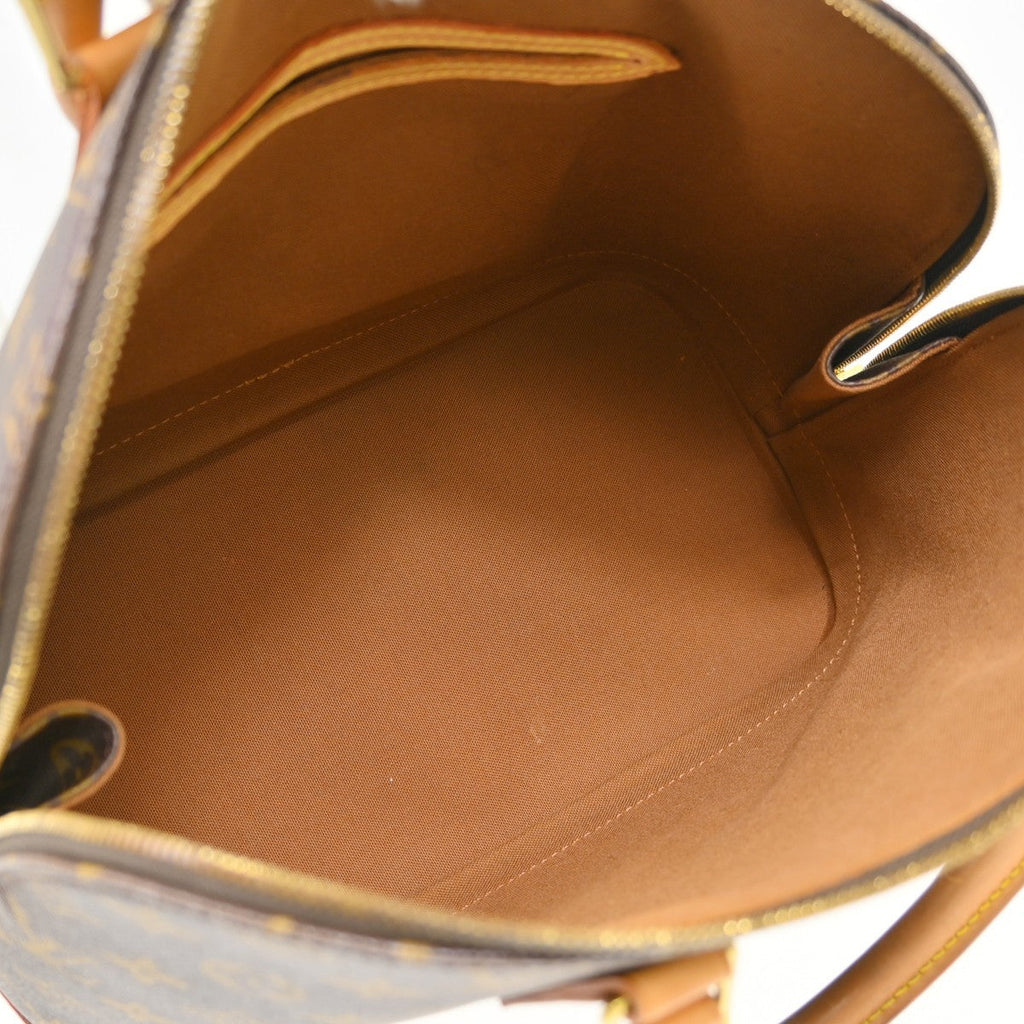 Louis Vuitton Alma Handbag Monogram Canvas Brown Canvas Handbag (Pre-Owned)