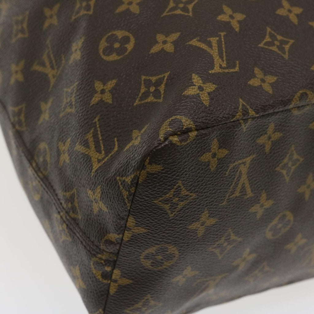 Louis Vuitton Cabas Light Drawstring Bag Monogram Split Canvas Brown Canvas Tote Bag Bag (Pre-Owned)