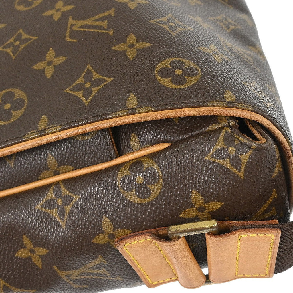 Louis Vuitton Abbesses Messenger Bag Monogram Canvas Brown Canvas Shoulder Bag Bag (Pre-Owned)