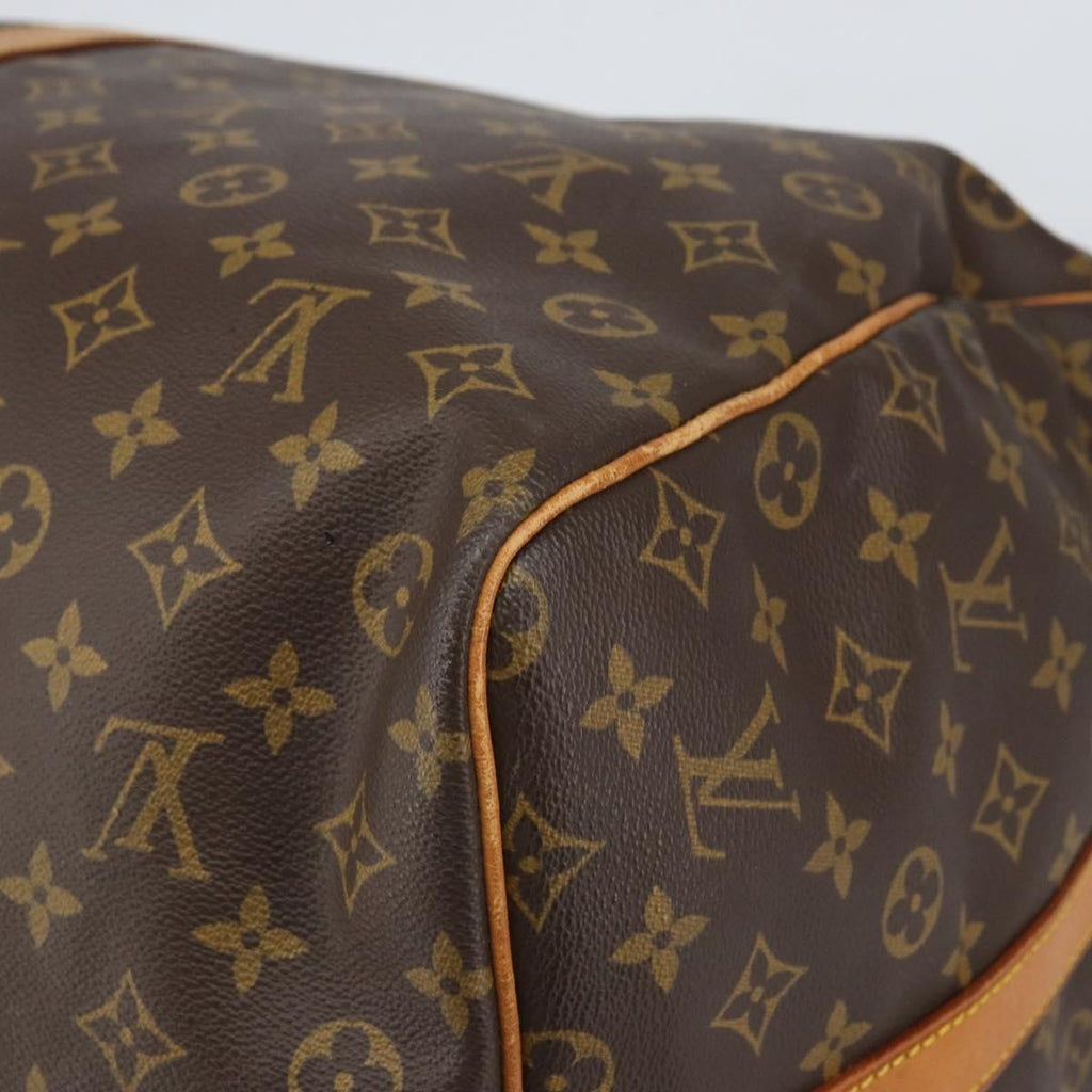 Louis Vuitton Keepall Bandouliere Bag Monogram Canvas Brown Canvas Travel Bag Bag (Pre-Owned)