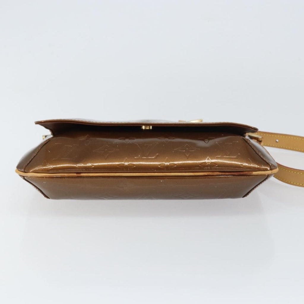 Louis Vuitton Thompson Street Handbag Monogram Vernis Brown Patent_Leather Shoulder Bag Bag (Pre-Owned)