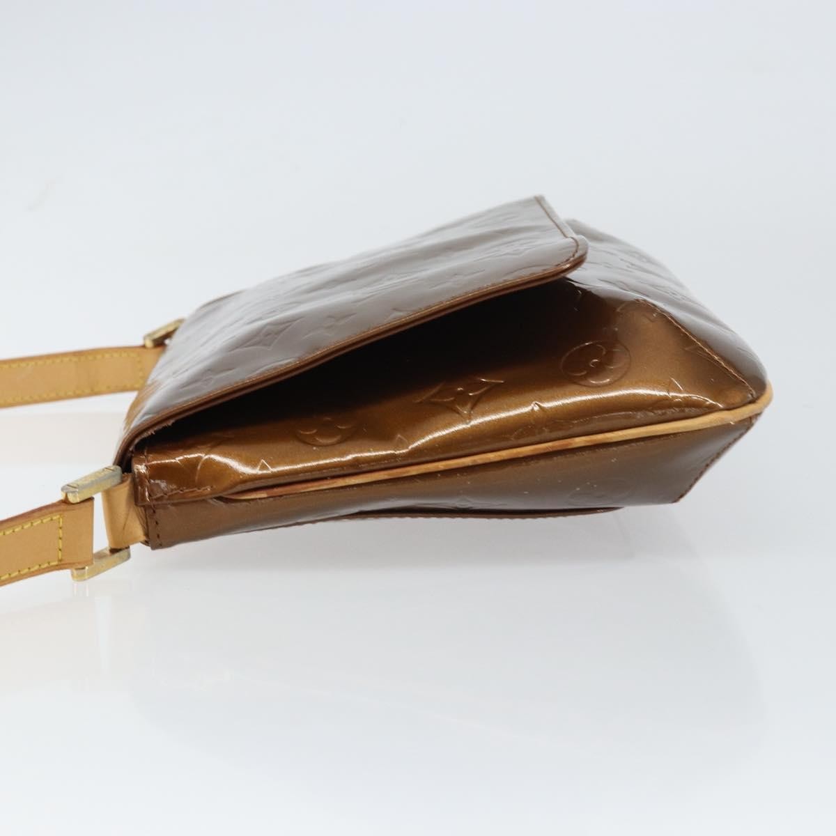 Louis Vuitton Thompson Street Handbag Monogram Vernis Brown Patent_Leather Shoulder Bag Bag (Pre-Owned)