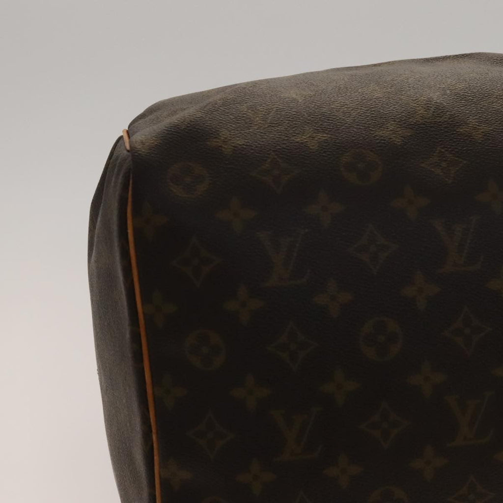 Louis Vuitton Keepall Bag Monogram Canvas Brown Canvas Travel Bag Bag (Pre-Owned)