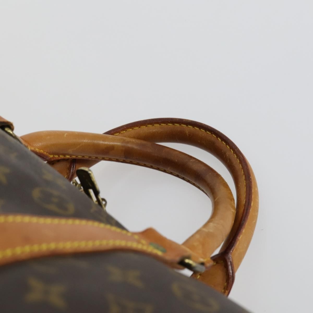 Louis Vuitton Keepall Bag Monogram Canvas Brown Canvas Travel Bag Bag (Pre-Owned)
