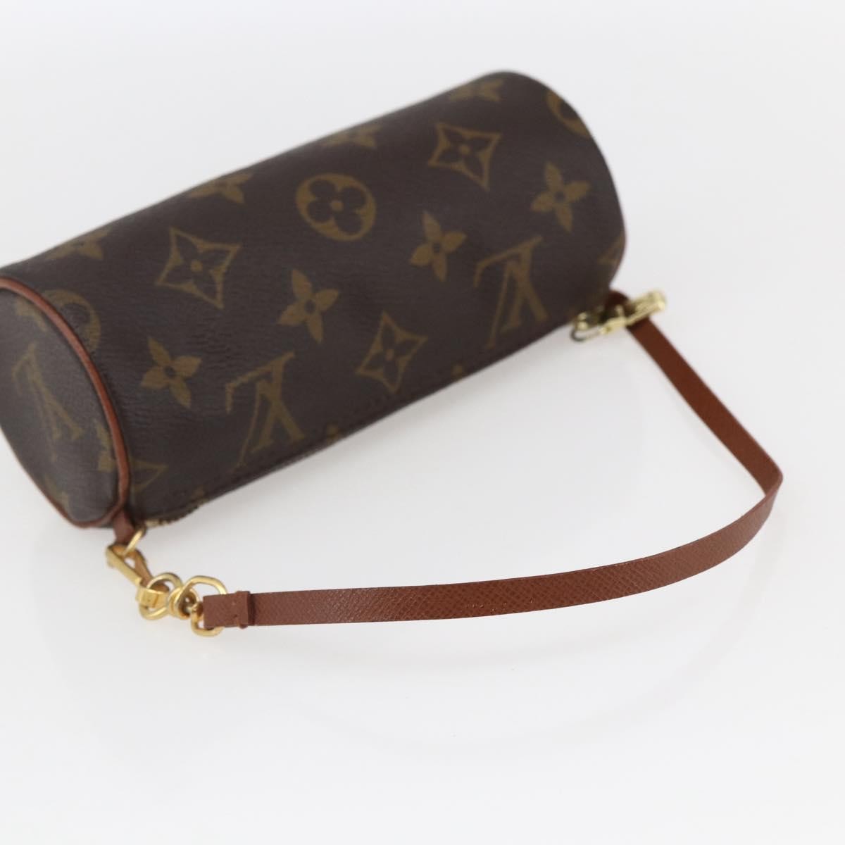 Louis Vuitton Papillon Pochette Monogram Canvas Brown Canvas Clutche & Pouche Bag (Pre-Owned)