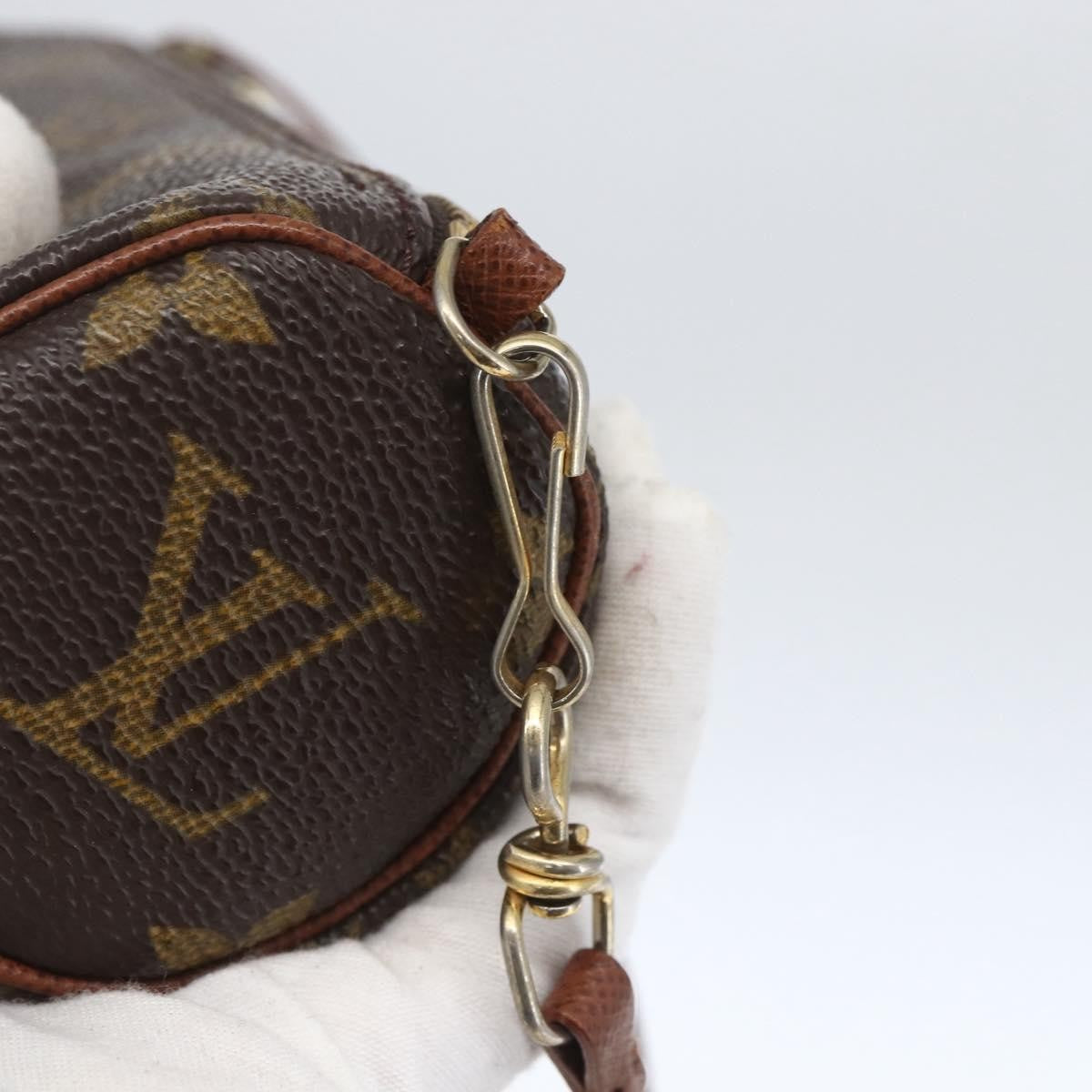 Louis Vuitton Papillon Pochette Monogram Canvas Brown Canvas Clutche & Pouche Bag (Pre-Owned)