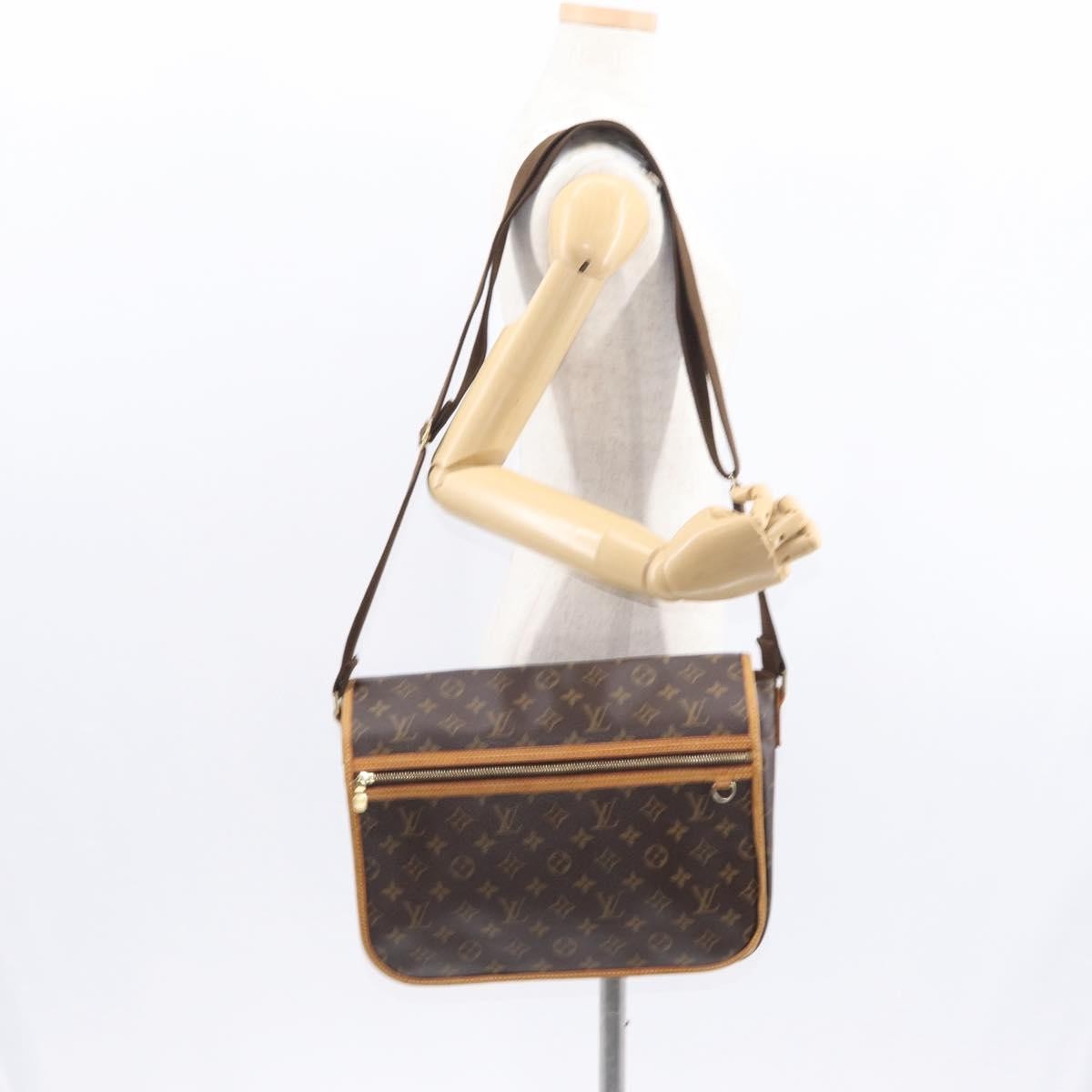 Louis Vuitton Bosphore Messenger Bag Monogram Canvas Brown Canvas Shoulder Bag Bag (Pre-Owned)