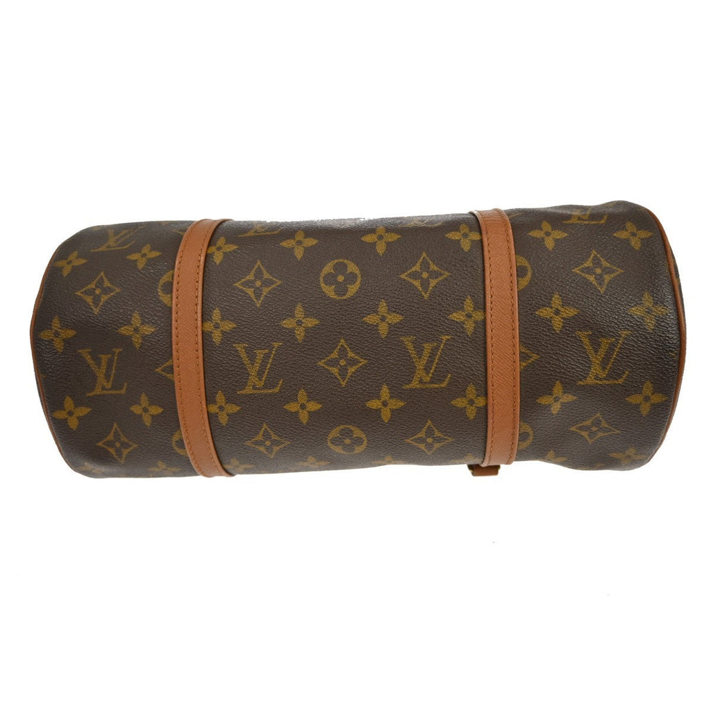 Louis Vuitton Papillon Handbag Monogram Canvas Brown Canvas Handbag (Pre-Owned)
