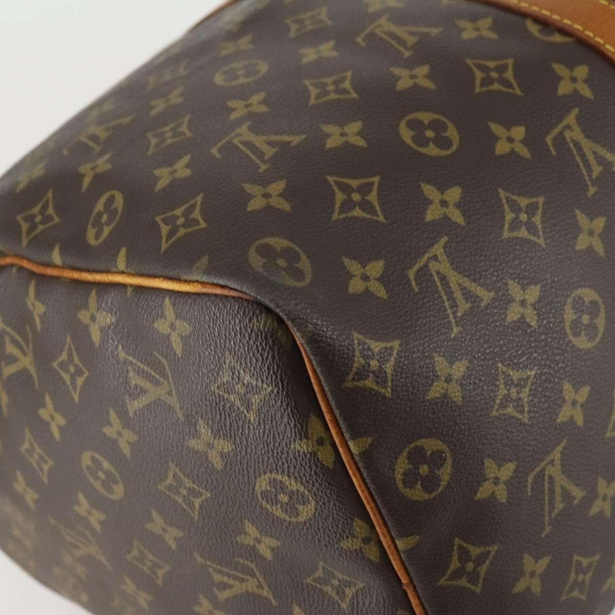 Louis Vuitton Keepall Bag Monogram Canvas Brown Canvas Travel Bag Bag (Pre-Owned)