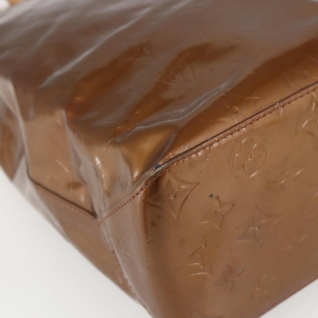 Louis Vuitton Reade Handbag Monogram Vernis Brown Patent_Leather Handbag (Pre-Owned)
