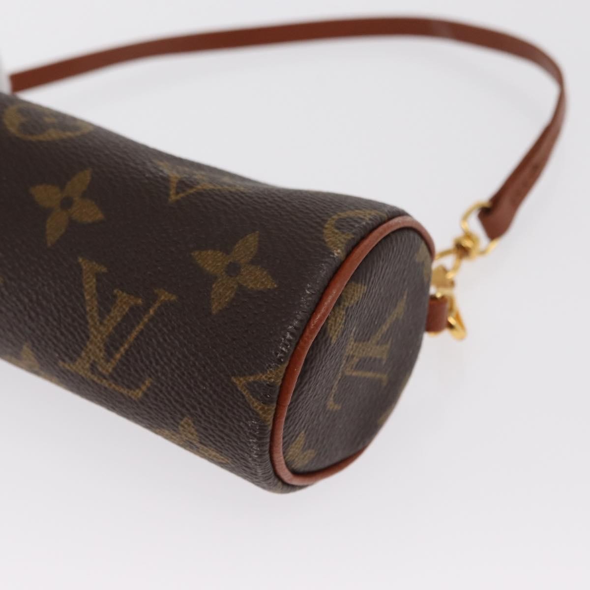 Louis Vuitton Papillon Pochette Monogram Canvas Brown Canvas Clutche & Pouche Bag (Pre-Owned)