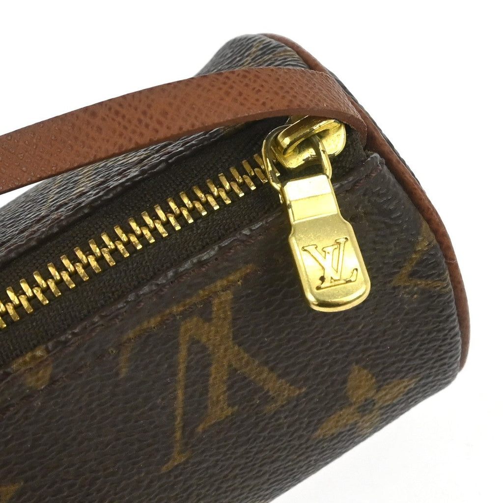 Louis Vuitton Papillon Pochette Monogram Canvas Brown Canvas Clutche & Pouche Bag (Pre-Owned)