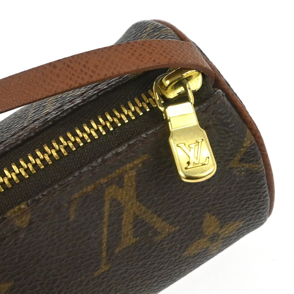 Louis Vuitton Papillon Pochette Monogram Canvas Brown Canvas Clutche & Pouche Bag (Pre-Owned)