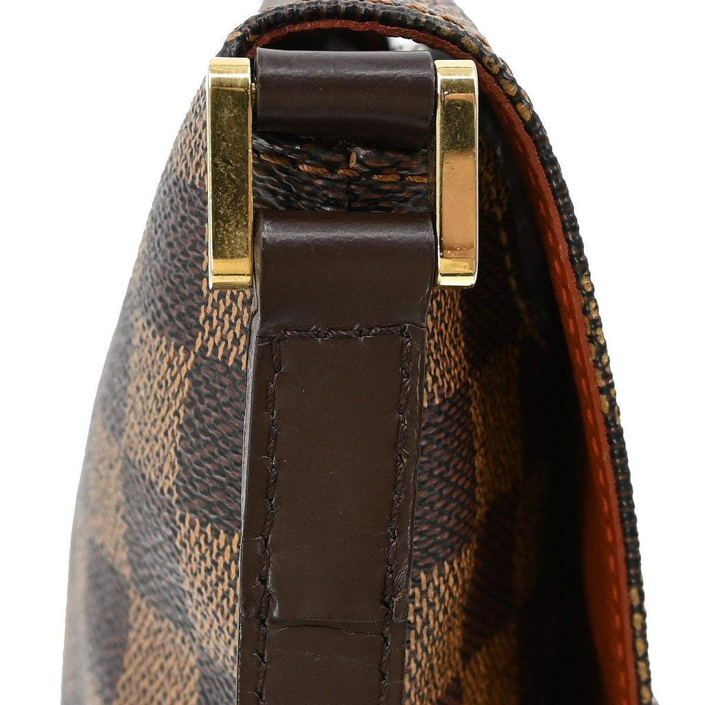 Louis Vuitton Musette Salsa Handbag Damier Canvas Brown Canvas Shoulder Bag Bag (Pre-Owned)