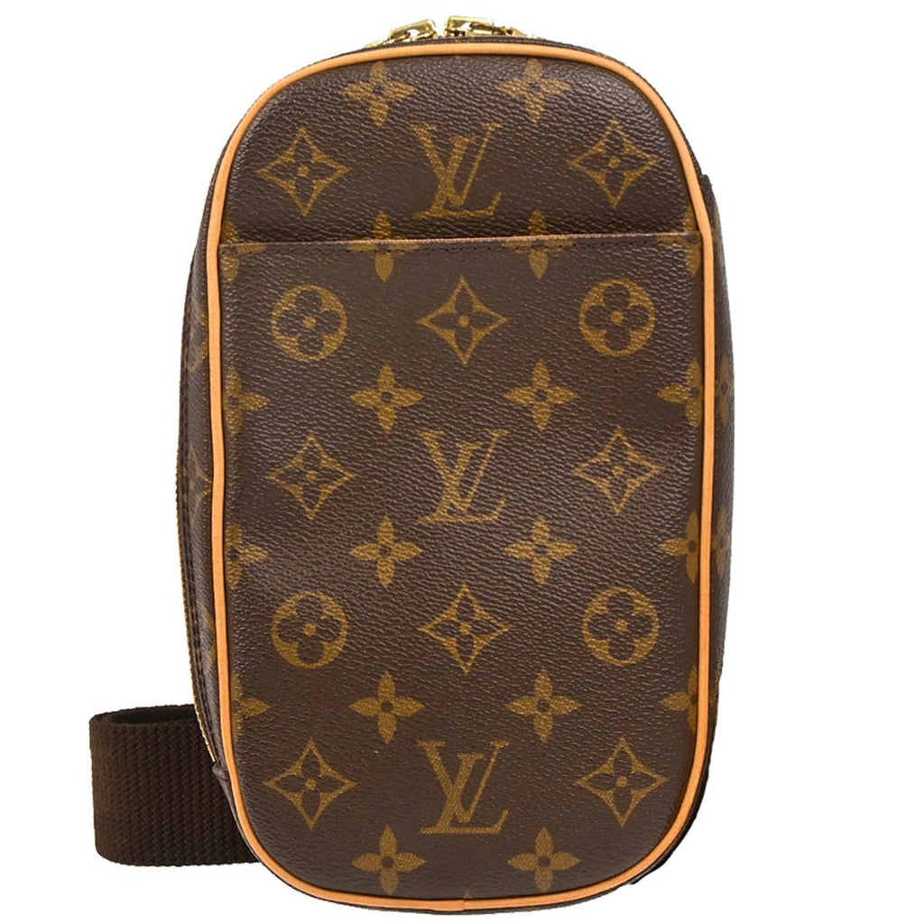 Louis Vuitton Pochette Gange Monogram Canvas Brown Canvas Clutche & Pouche Bag (Pre-Owned)