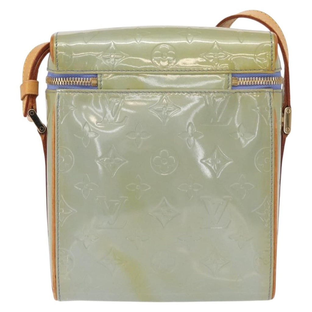 Louis Vuitton Sullivan Handbag Monogram Vernis Gray Patent_Leather Shoulder Bag Bag (Pre-Owned)