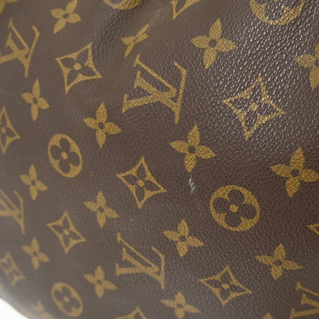 Louis Vuitton Keepall Bag Monogram Canvas Brown Canvas Travel Bag Bag (Pre-Owned)