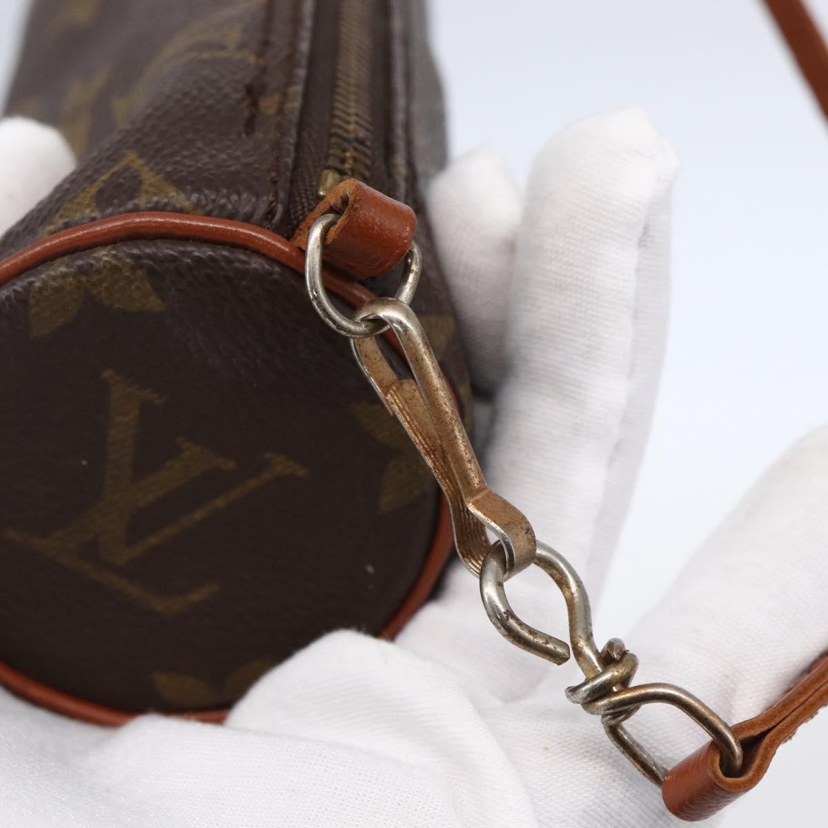 Louis Vuitton Papillon Pochette Monogram Canvas Brown Canvas Clutche & Pouche Bag (Pre-Owned)