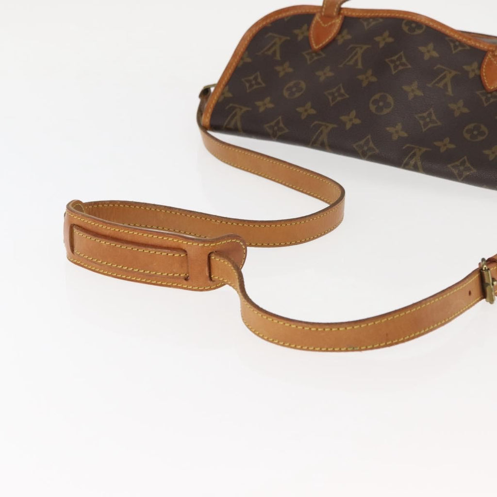 Louis Vuitton Sac Gibeciere Messenger Bag Monogram Canvas Brown Canvas Bag (Pre-Owned)