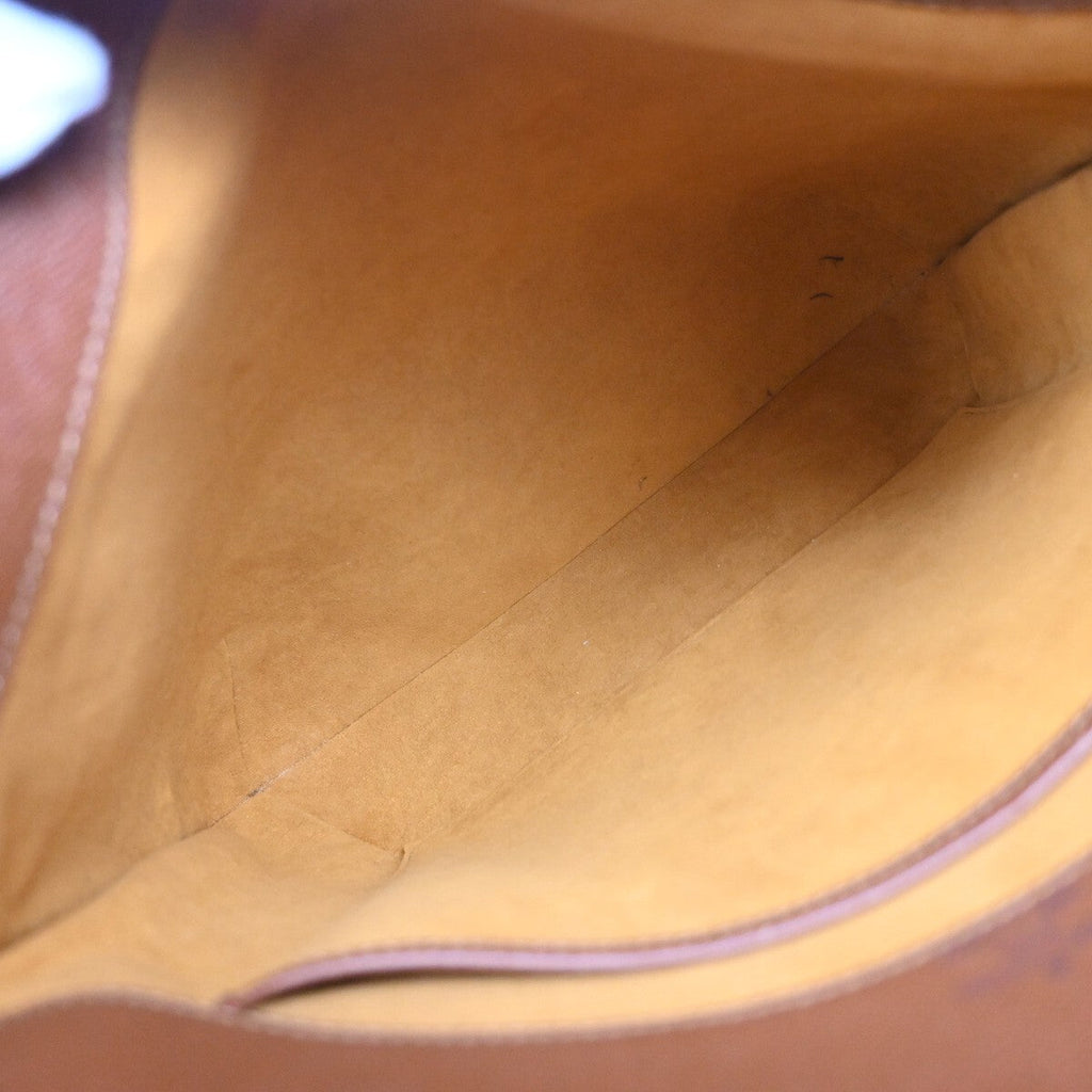 Louis Vuitton Musette Handbag Monogram Canvas Brown Leather Shoulder Bag Bag (Pre-Owned)
