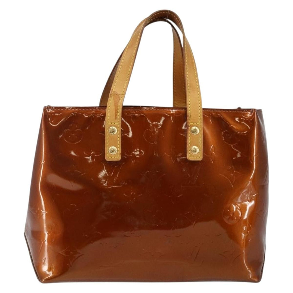 Louis Vuitton Reade Handbag Monogram Vernis Brown Patent_Leather Handbag (Pre-Owned)