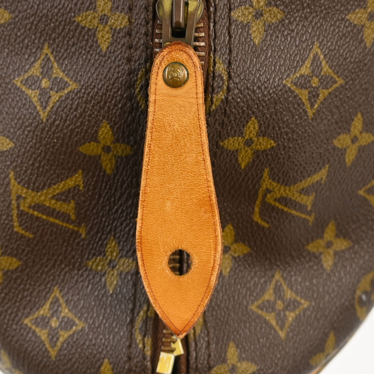 Louis Vuitton Keepall Bandouliere Bag Monogram Canvas Brown Canvas Travel Bag Bag (Pre-Owned)