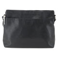 Chanel Vintage Shoulder Bag Leather Black Leather Shoulder Bag Bag (Pre-Owned)