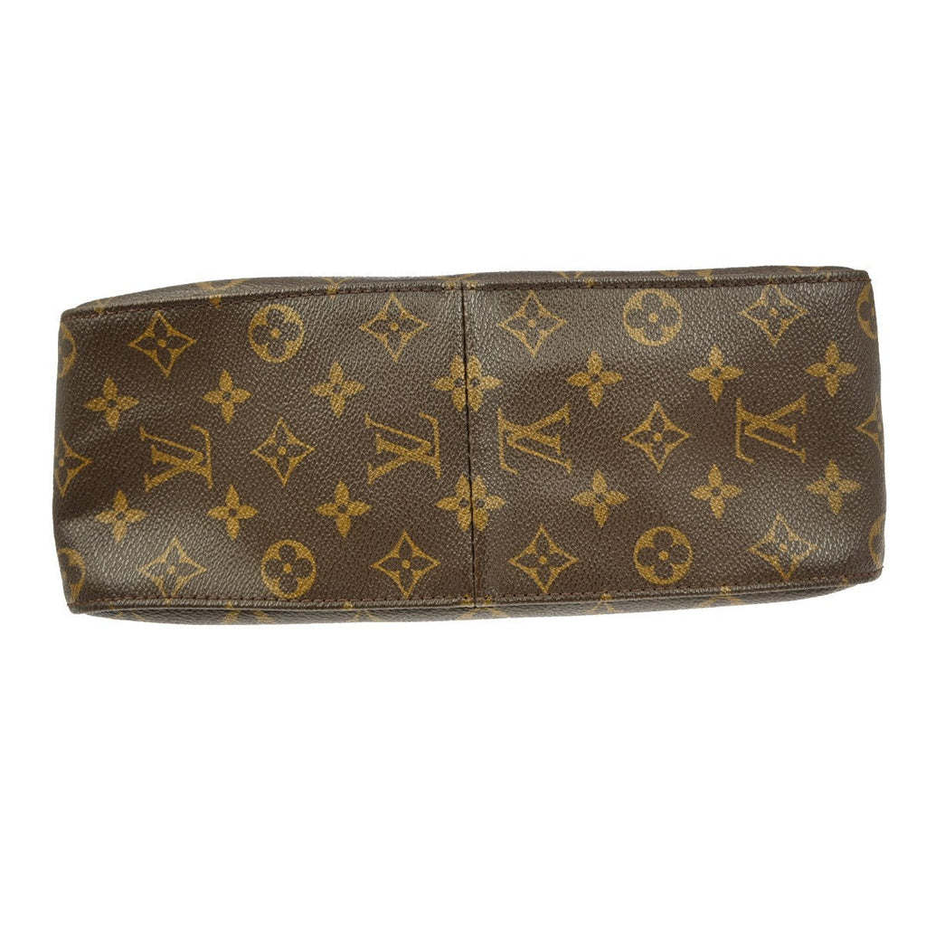 Louis Vuitton Monogram Looping Handbag Monogram Canvas Brown Canvas Shoulder Bag Bag (Pre-Owned)