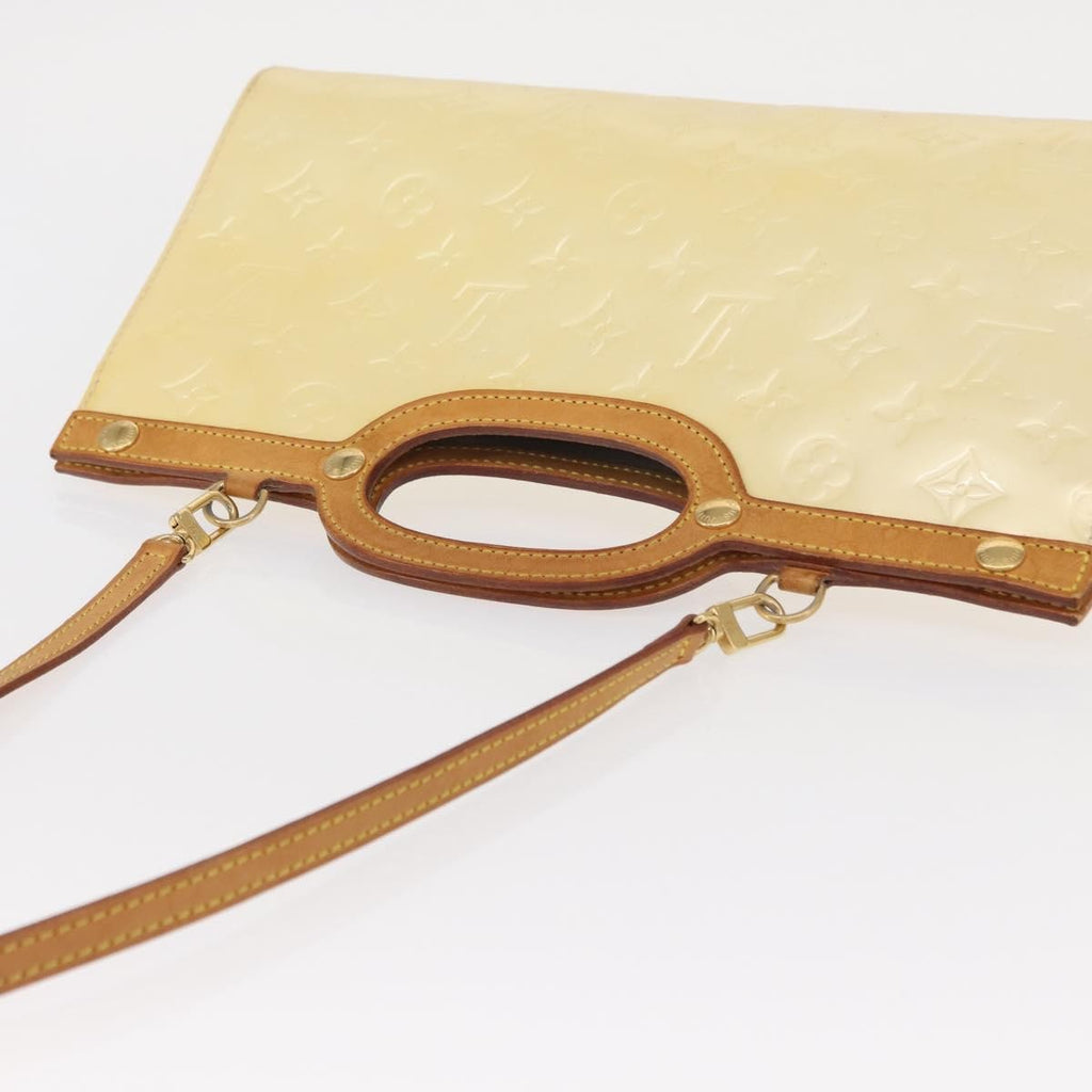 Louis Vuitton Roxbury Drive Handbag Monogram Vernis Yellow Patent_Leather Handbag (Pre-Owned)