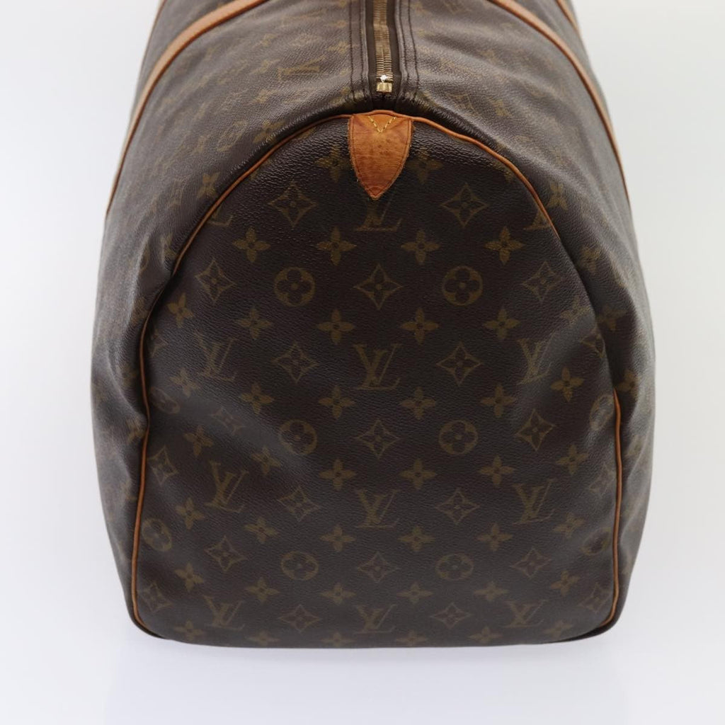 Louis Vuitton Keepall Bag Monogram Canvas Brown Canvas Travel Bag Bag (Pre-Owned)