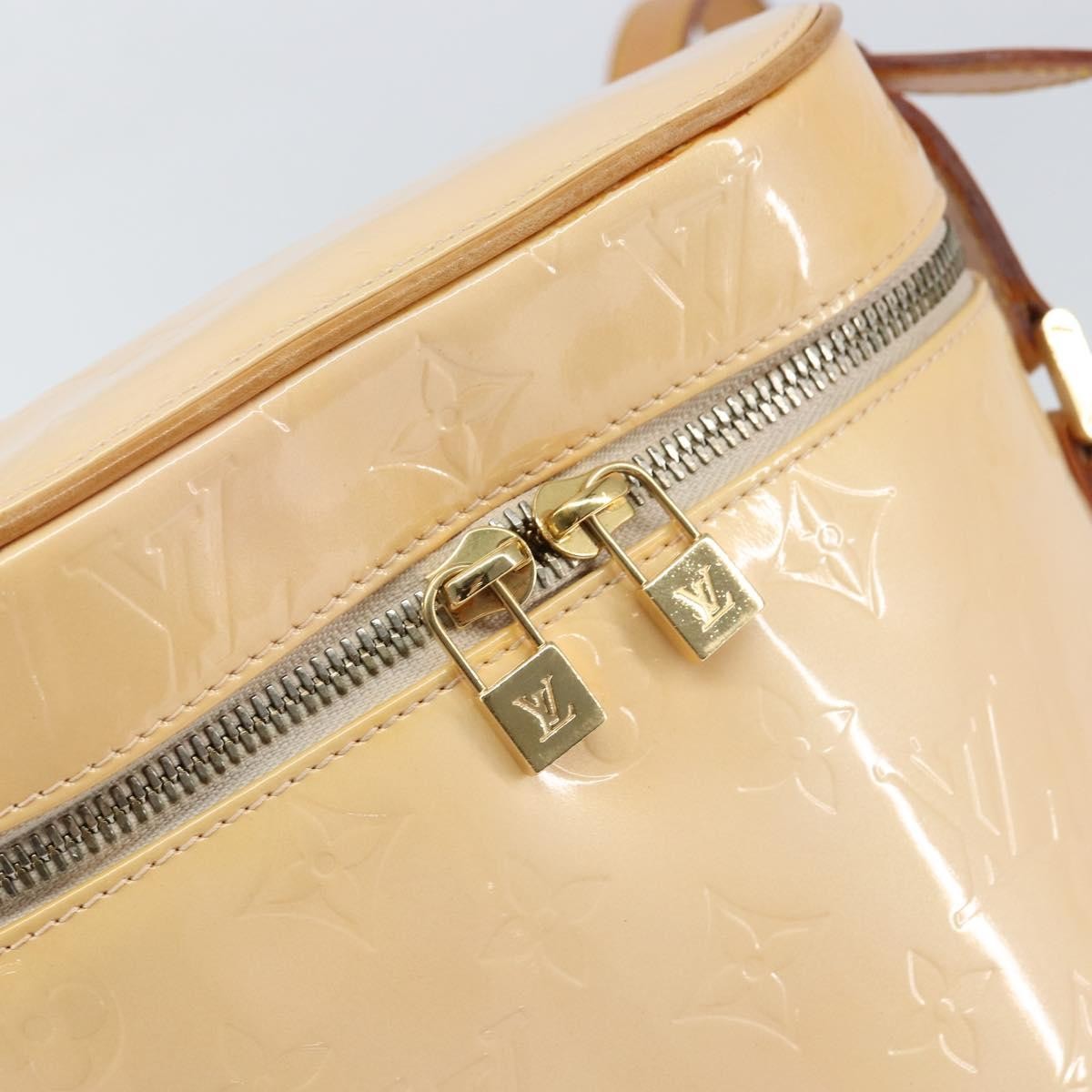 Louis Vuitton Sullivan Handbag Monogram Vernis Pink Patent_Leather Shoulder Bag Bag (Pre-Owned)
